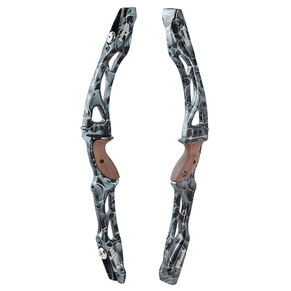 TOPOINT ARCHERY ENDEAVOR 25" Archery Recurve Bow Riser ILF Device Wooden Grip Takedown Bow High Strength Magnesium Alloy Bow Riser For Outdoor Trainin