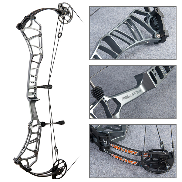 TOPOINT ARCHERY Reliance Target Compound Bow, Axle-Axle 38'',Draw Weright 40-50LB/50-60LB,Draw Length 24.5-27.5''/26.5-30.5''
