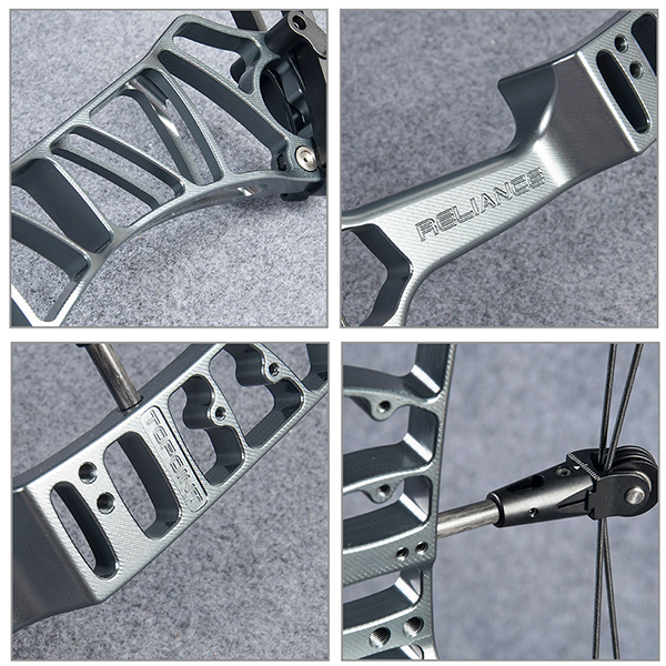 TOPOINT ARCHERY Reliance Target Compound Bow Package, Axle-Axle 38'',DW 40-50LB/50-60LB,DL 24.5-27.5''/26.5-30.5''