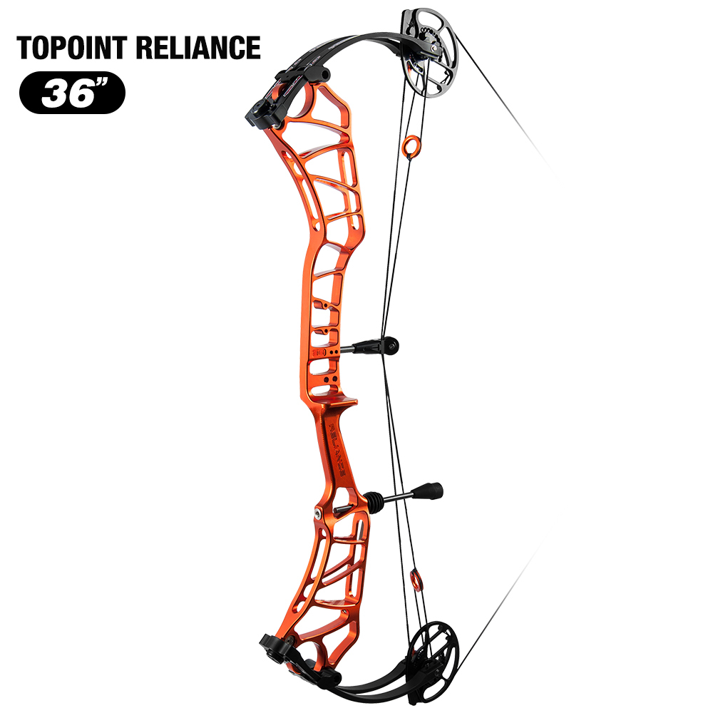 TOPOINT ARCHERY Reliance Teenager Target Compound Bow, Axle-Axle 36'',DW30-40/40-50LB/50-60LB,DL24-27''/26.5-29.5''