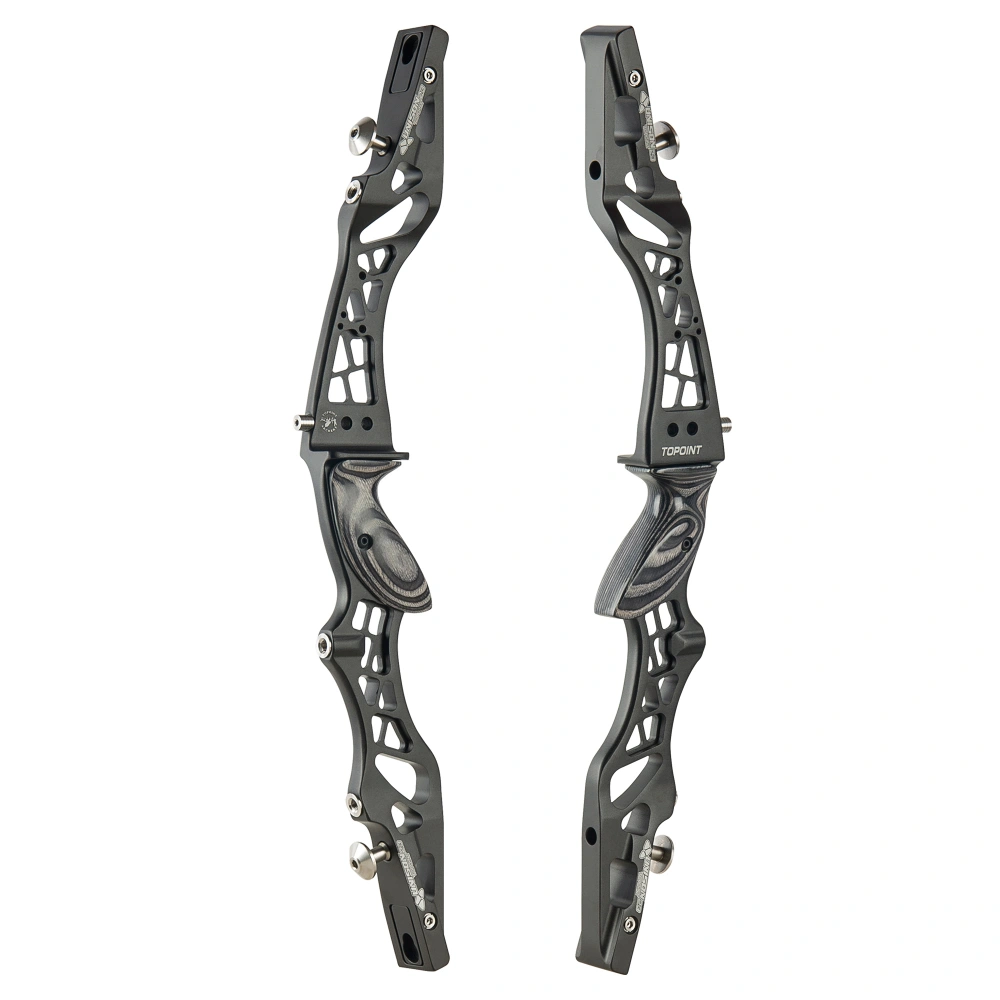 Poignée Arc Recourbé Toparchery 25" – ILF – Alliage Alu/Bois – Main Droite – Neuf