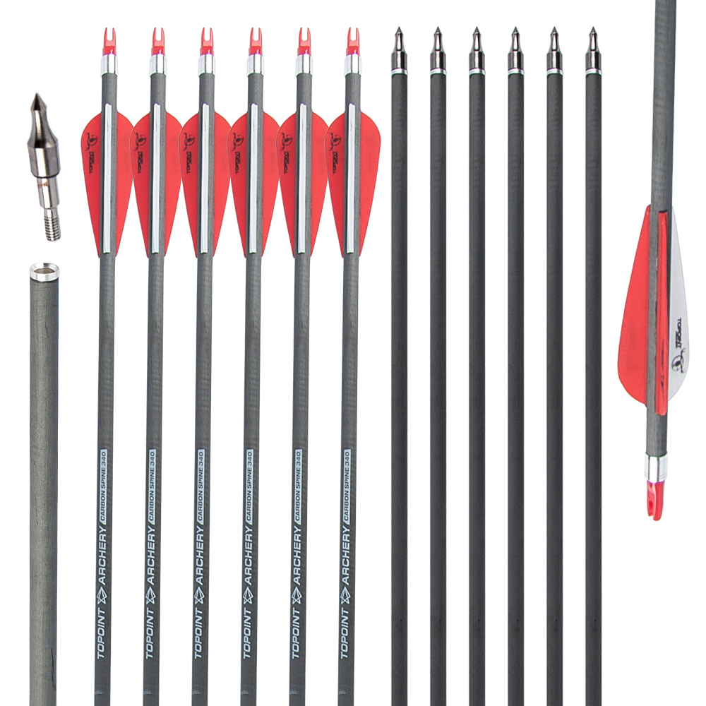TOPOINT ARCHERY 30 inch Carbon Arrows