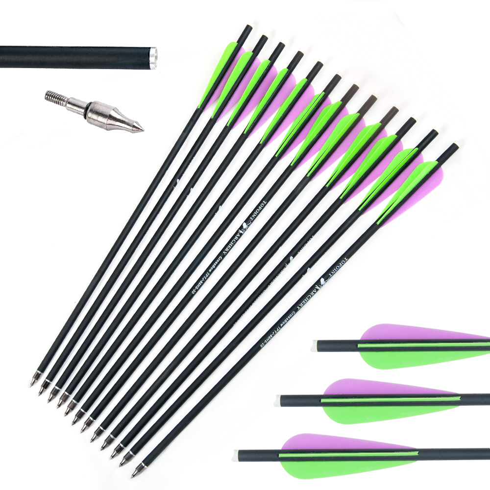 Carbon Crossbow Bolt 17Inch/20Inch/22Inch Crossbolt Arrows