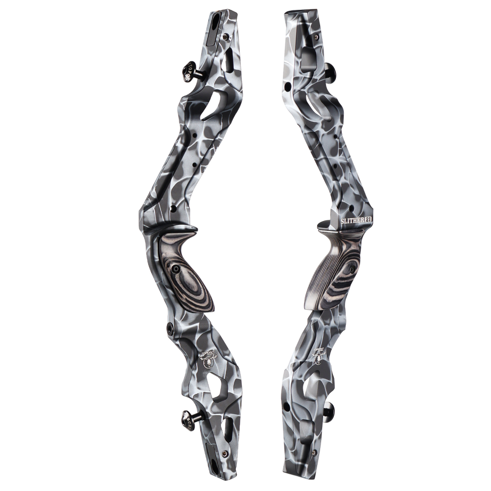 TOPOINT ARCHERY SLITHER 21" Recurve Bow Riser Aluminum CNC Machining Bow Riser American Hunting Bow Handle Right Handed for Archery Bow Hunting Target