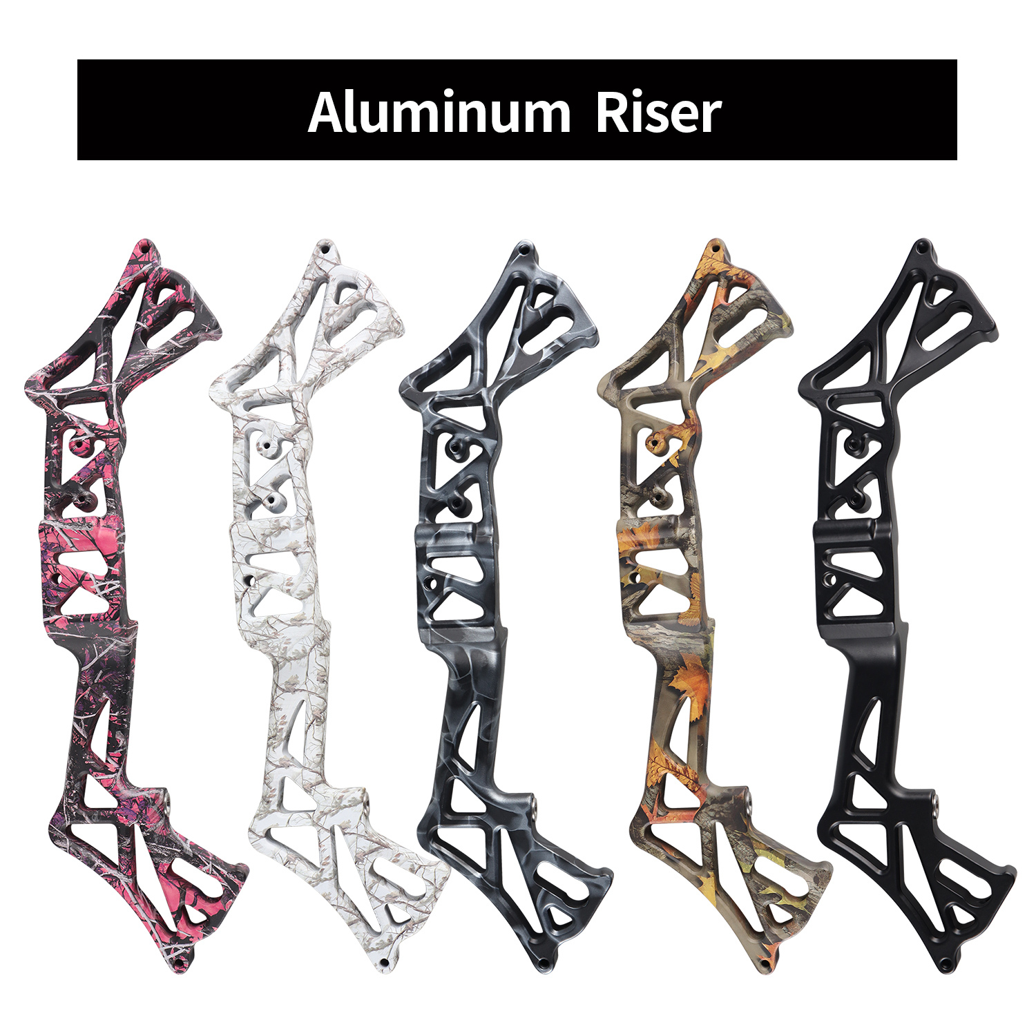 TOPOINT ARCHERY R3 Hunting Recurve Bow and Arrows for Adults,Takedown Recurve Bow Package,Ready to Shoot Archery Kit,40lbs,45lbs,50lbs / Black,Ghost,C
