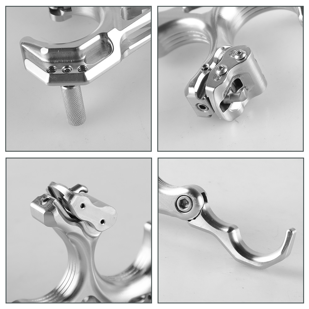 TOPOINT ARCHERY TP469 All Stainless Steel Back Tension Release Bow Release For Target Compound Bow Shooting