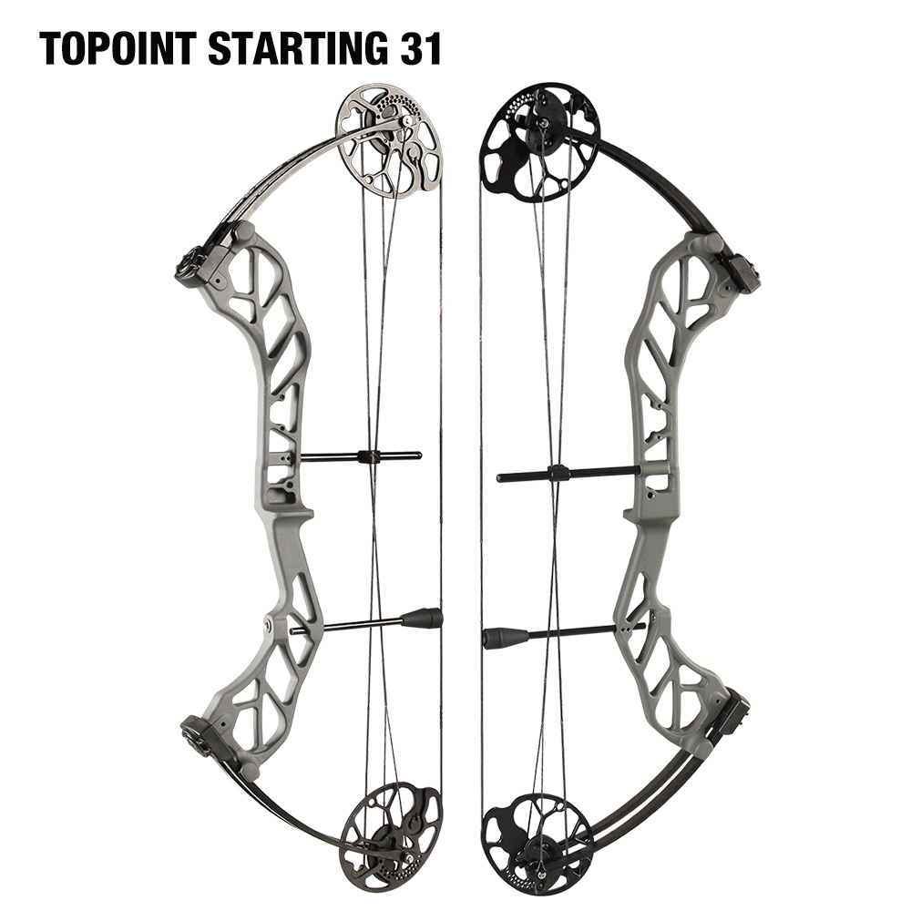 TOPOINT ARCHERY Starting 31 Hunting Compound Bow Only for Beginner&Intermediate Archers Archery Equipment DW:19-70LB, DL19-30"