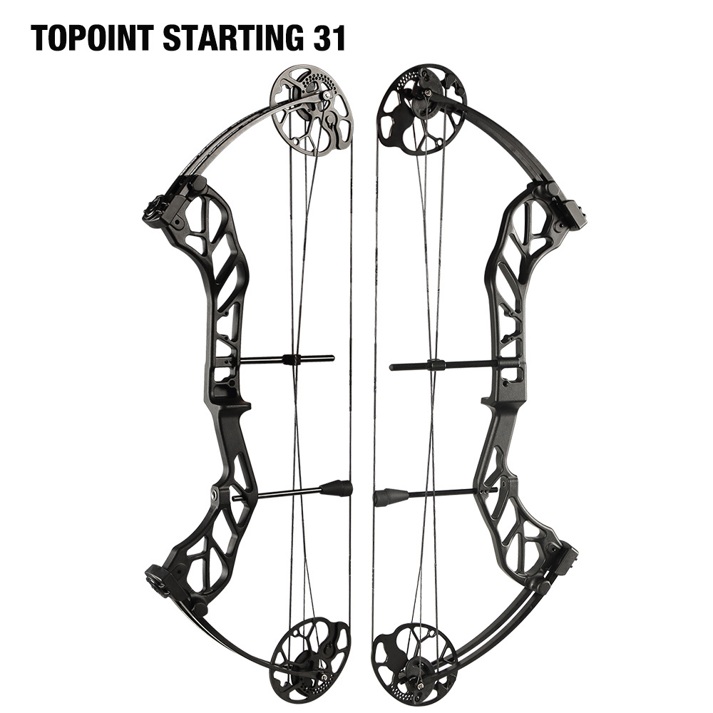 TOPOINT ARCHERY Starting 31 Hunting Compound Bow Only for Beginner&Intermediate Archers Archery Equipment DW:19-70LB, DL19-30"