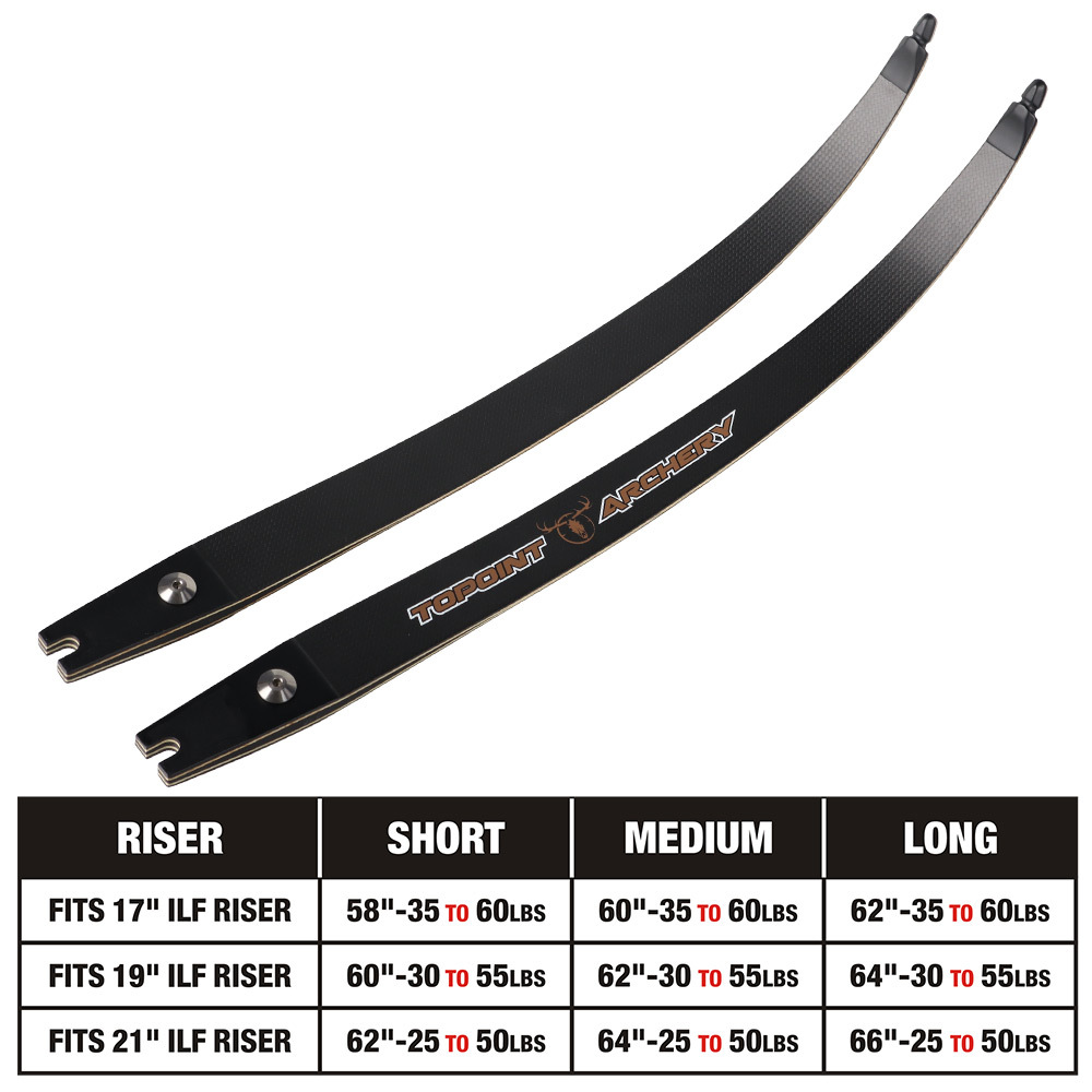 Recurve bow limbs-Topoint Slither