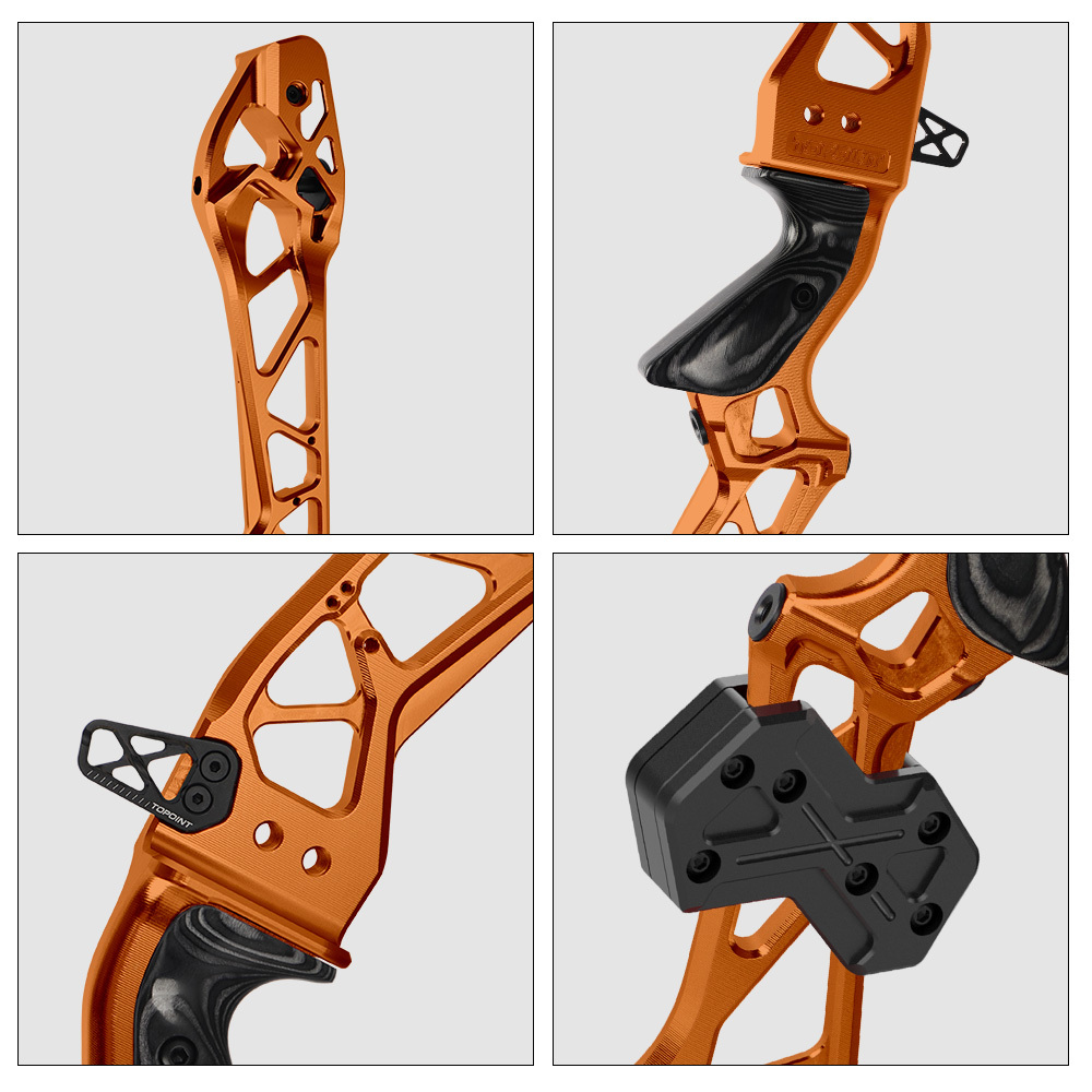 Target Recurve Bow Riser-Topoint X 27"