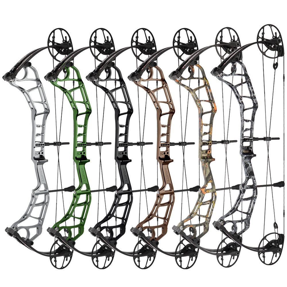 TOPOINT ARCHERY Acuity 33 Compound Bow CNC Milling Riser USA Gordon Composites Limb BCY String Archery Bow Hunting Bow CAM sets move adjustment system