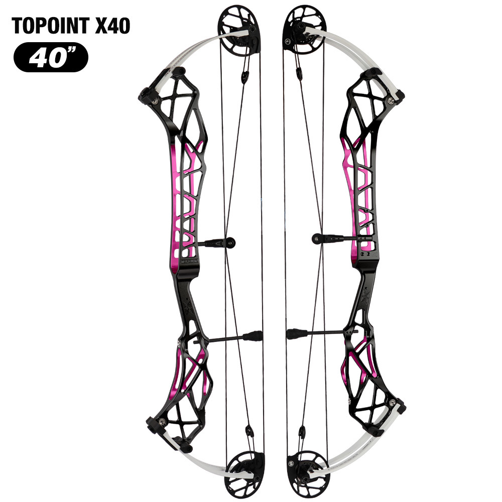 Topoint X 38 Target Compound Bow, with cam move system  Axle-Axle 38'',Draw Weright 40-50LB/50-60LB,Draw Length 25-28" / 27-31"