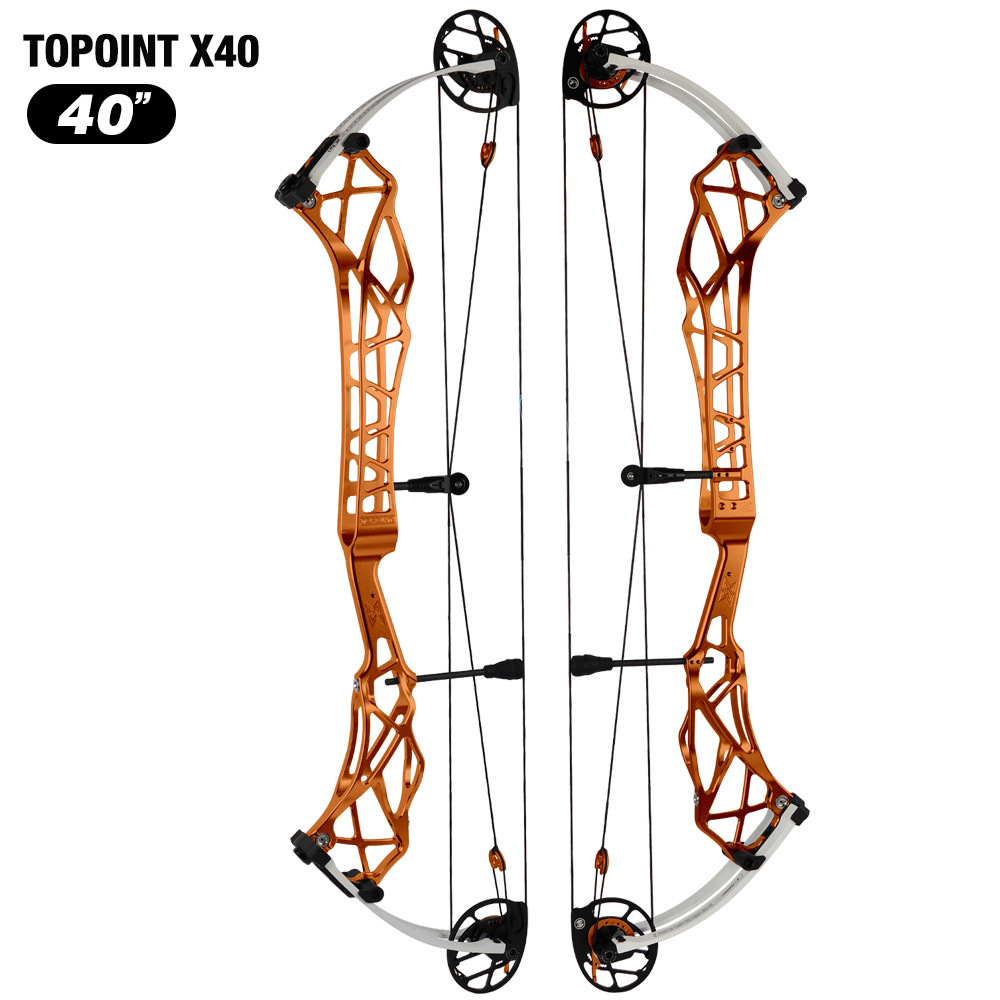 Topoint X 38 Target Compound Bow, with cam move system  Axle-Axle 38'',Draw Weright 40-50LB/50-60LB,Draw Length 25-28" / 27-31"