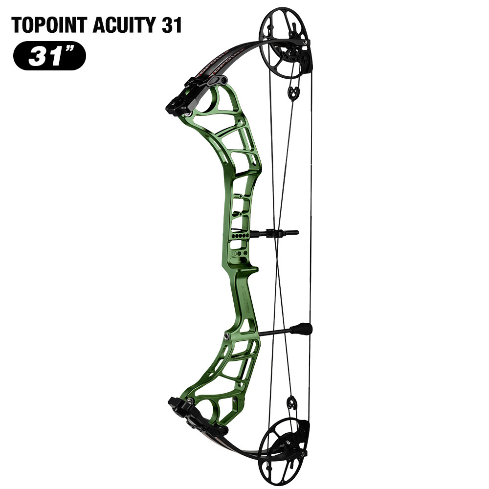 TOPOINT ARCHERY Acuity 31 Compound Bow Hunting Bow CNC Milling Riser USA Gordon Composites Limb Archery Bow