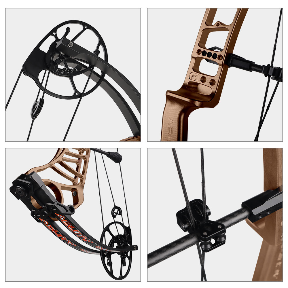 TOPOINT ARCHERY Acuity 31 Compound Bow Hunting Bow CNC Milling Riser USA Gordon Composites Limb Archery Bow