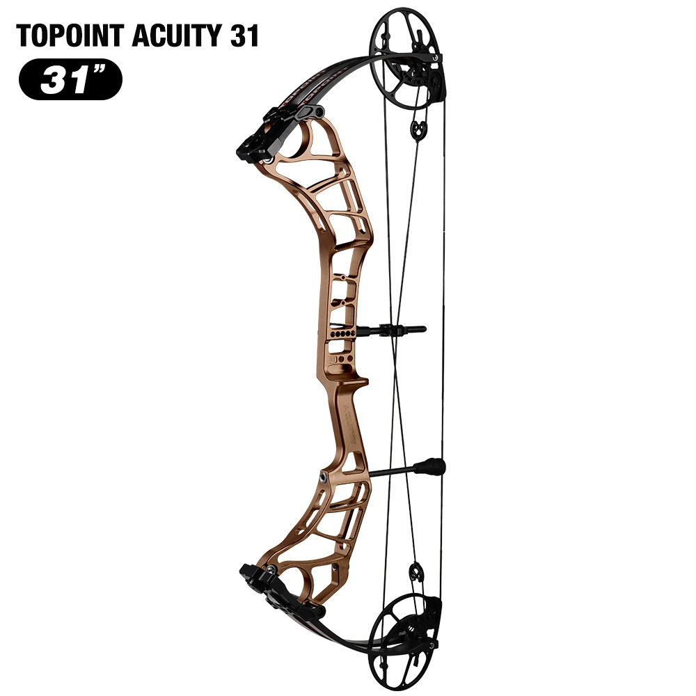 TOPOINT ARCHERY Acuity 31 Compound Bow Hunting Bow CNC Milling Riser USA Gordon Composites Limb Archery Bow