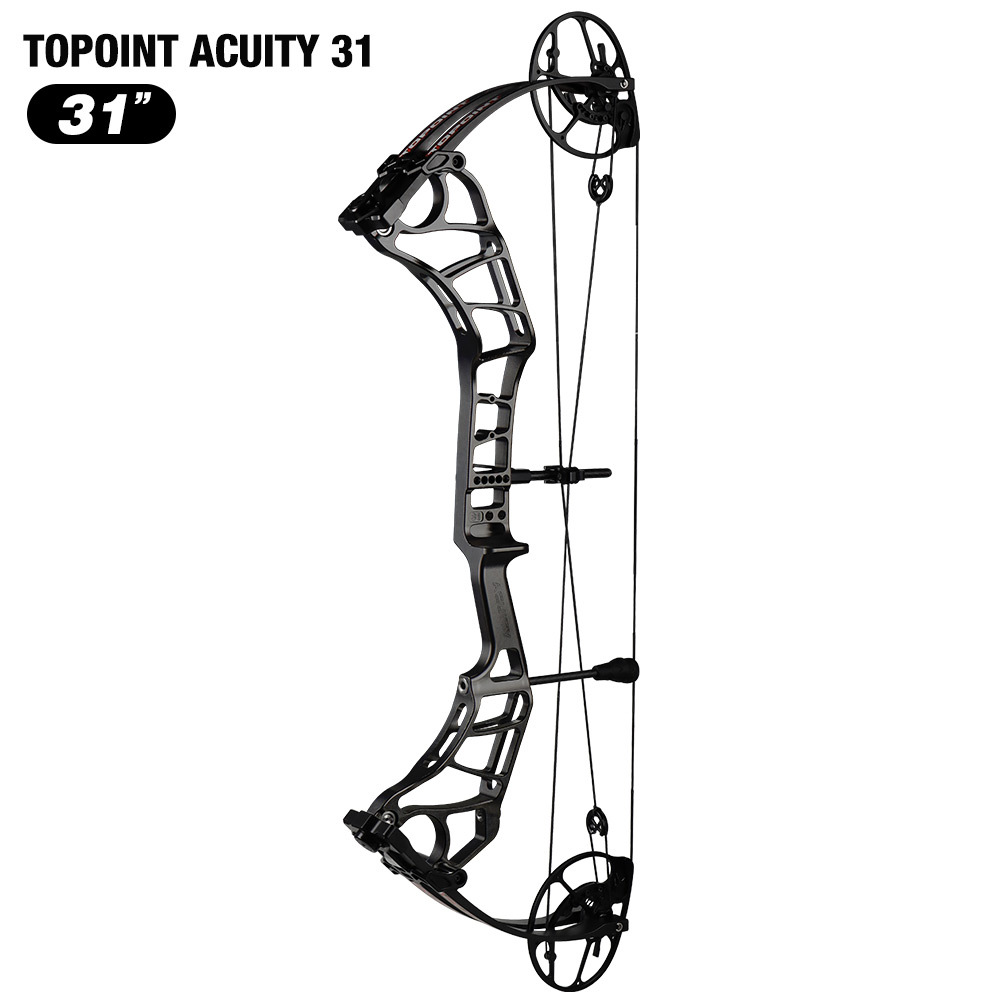 TOPOINT ARCHERY Acuity 31 Compound Bow Hunting Bow CNC Milling Riser USA Gordon Composites Limb Archery Bow