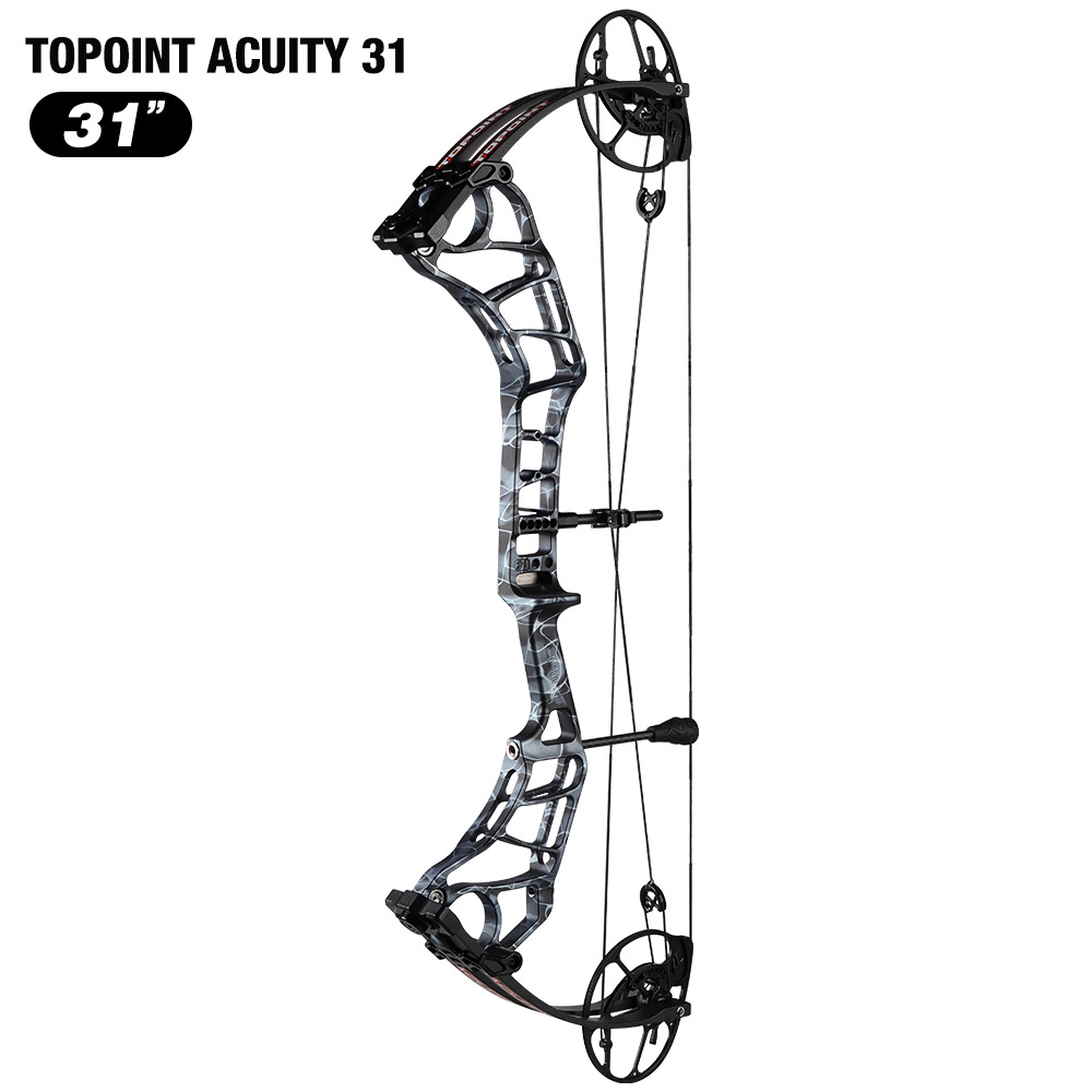 TOPOINT ARCHERY Acuity 31 Compound Bow Hunting Bow CNC Milling Riser USA Gordon Composites Limb Archery Bow