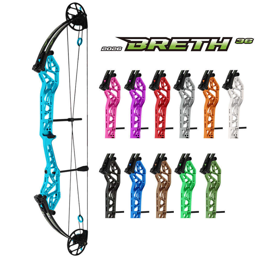 TOPOINT ARCHERY Breth 36 Teenager Target Compound Bow, Axle-Axle 36'',DW30-40/40-50LB/50-60LB,DL24-27''/26-30''