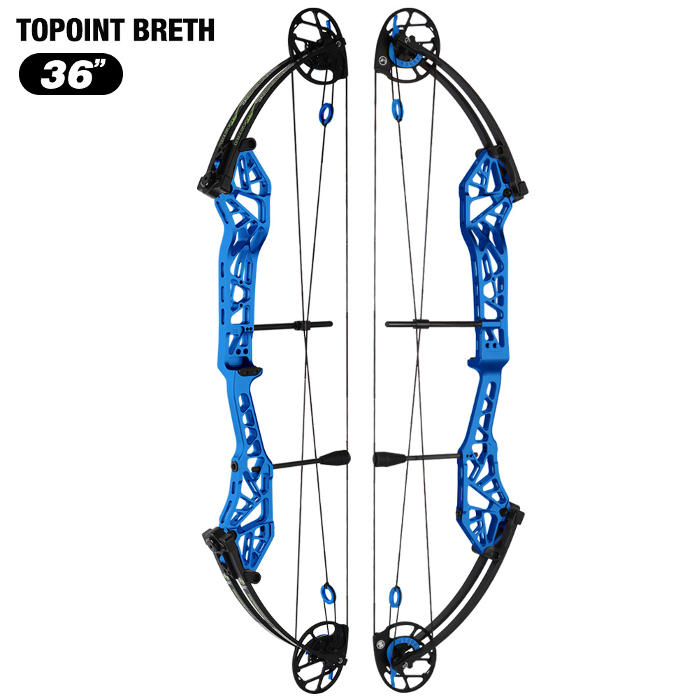TOPOINT ARCHERY Breth 36 Teenager Target Compound Bow, Axle-Axle