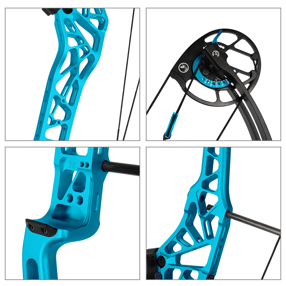 TOPOINT ARCHERY Breth 36 Teenager Target Compound Bow, Axle-Axle 36'',DW30-40/40-50LB/50-60LB,DL24-27''/26-30''