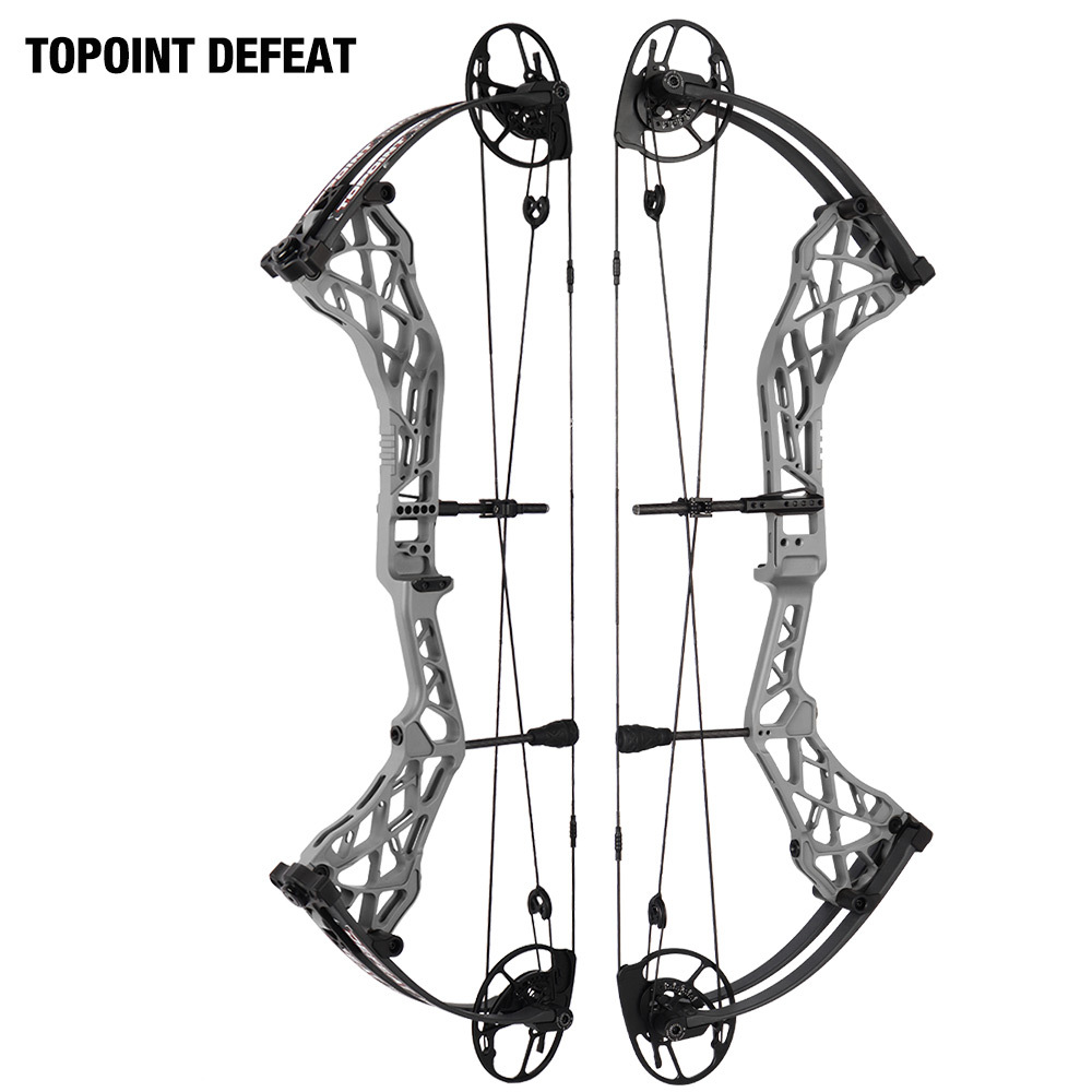 TOPOINT ARCHERY Defeat Compound Bow CNC Milling Riser USA  BCY String Archery Bow Hunting Bow CAM sets move adjustment system