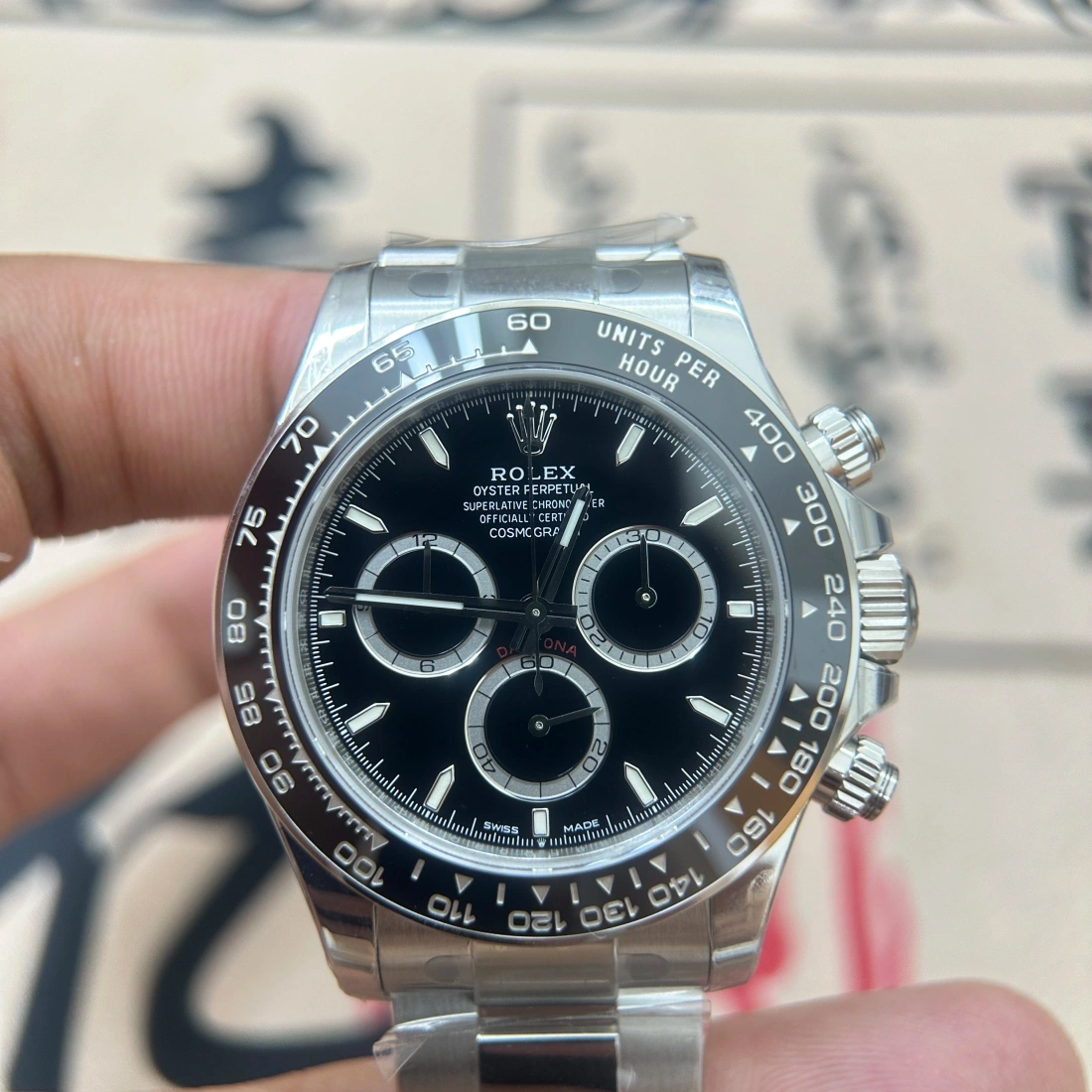 VS廠 rolex Daytona 126500 黑熊貓 丹東4131機芯 40MM 香港可面交