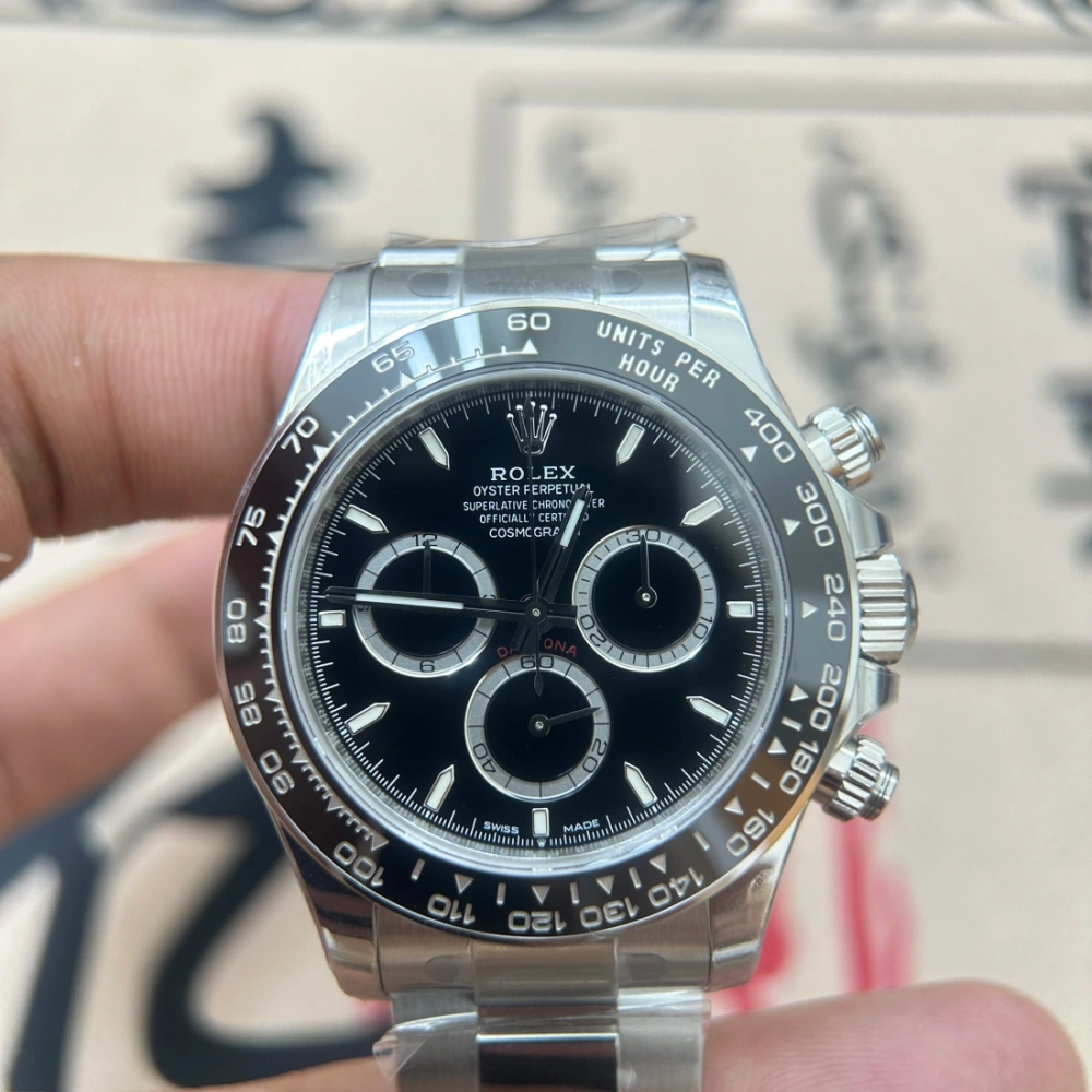 VS廠 rolex Daytona 126500 黑熊貓 丹東4131機芯 40MM 香港可面交