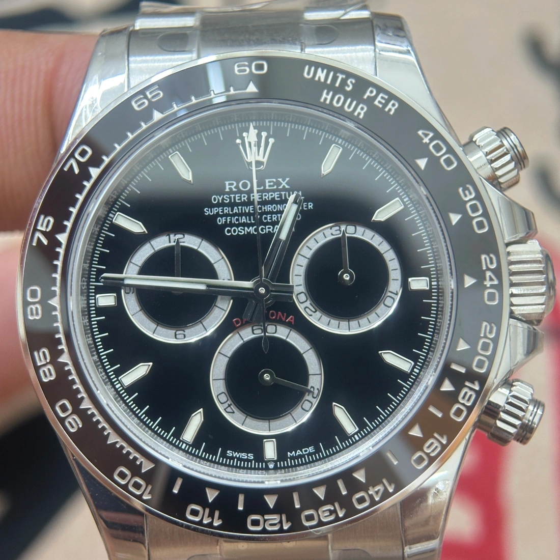 VS廠 rolex Daytona 126500 黑熊貓 丹東4131機芯 40MM 香港可面交