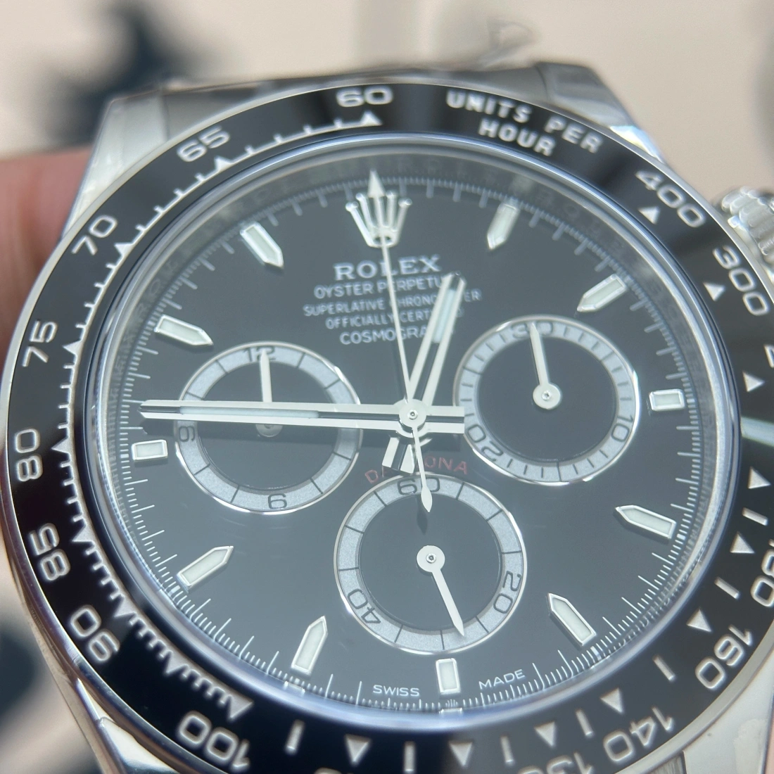 VS廠 rolex Daytona 126500 黑熊貓 丹東4131機芯 40MM 香港可面交