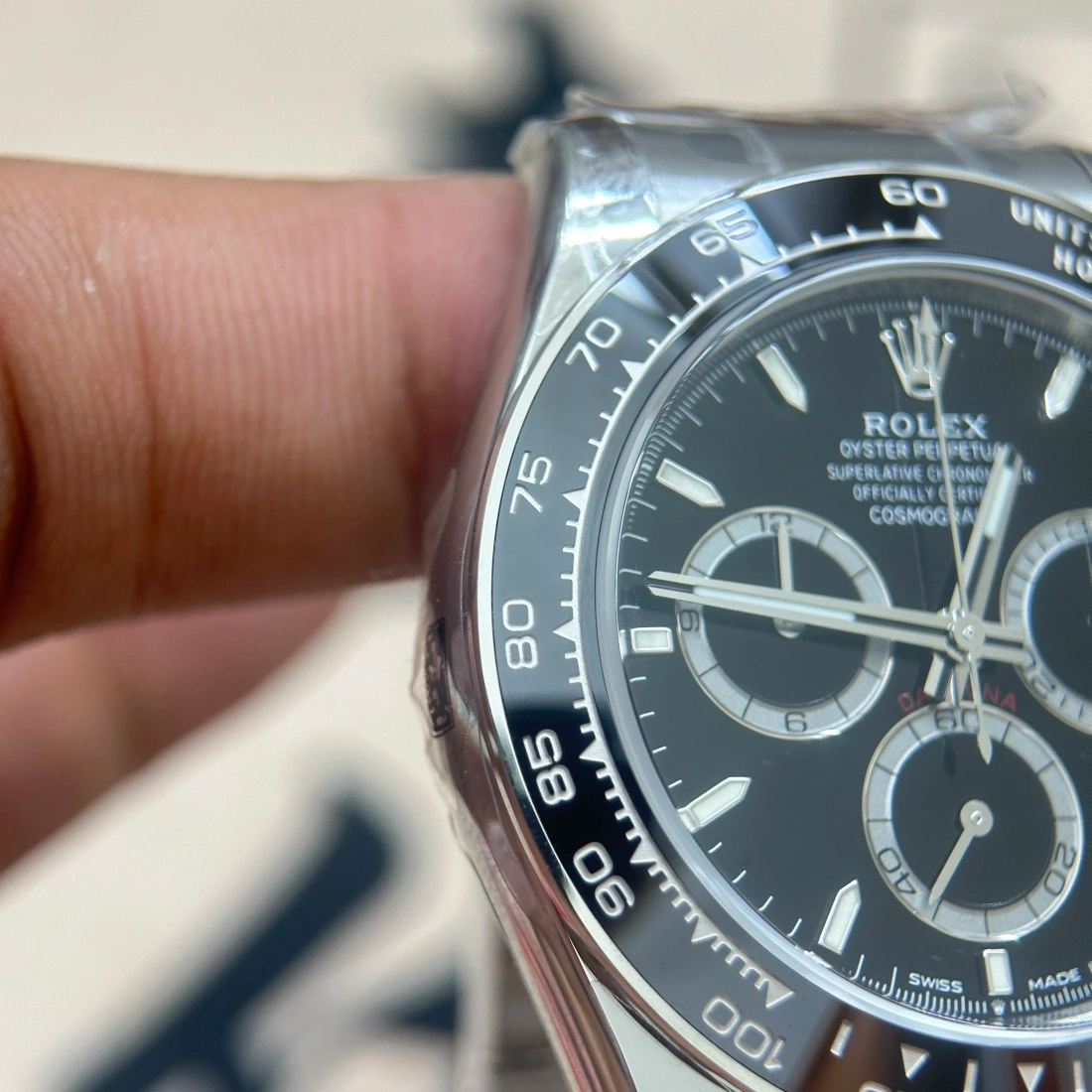 VS廠 rolex Daytona 126500 黑熊貓 丹東4131機芯 40MM 香港可面交