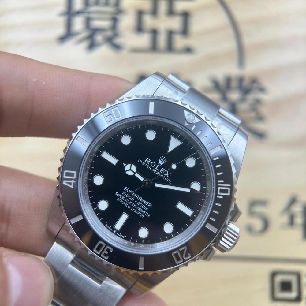 VS廠 ROLEX SUB 124060 盲十 黑十 無日歷黑水鬼 41MM 丹東3230機芯 香港可面交