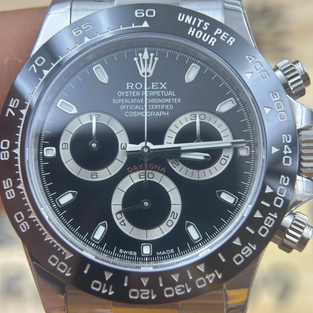VS factory VS廠 ROLEX DAYTONA 116500 黑面 丹東4130機芯 40MM