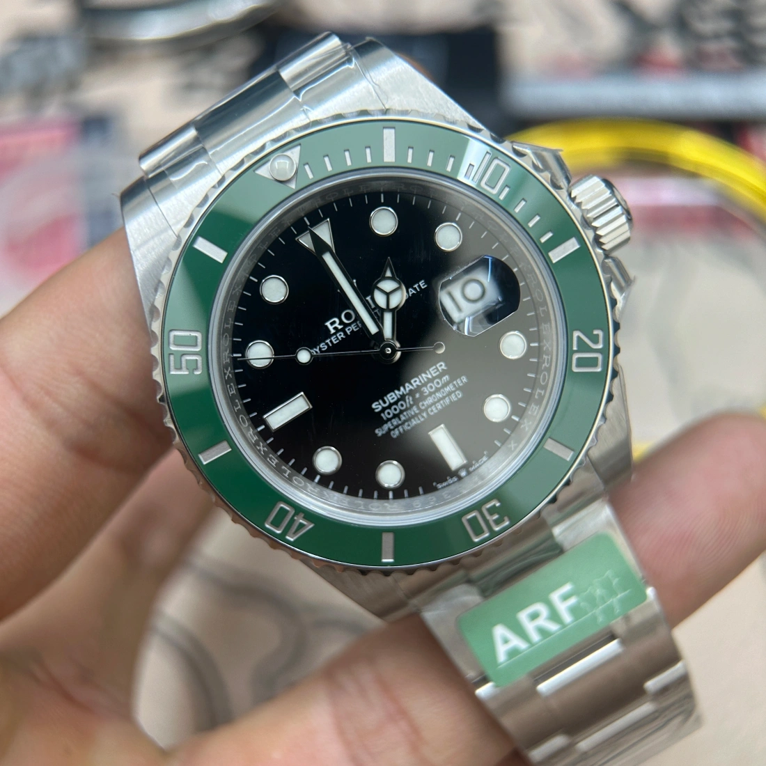 ARF廠 勞力士 綠水鬼 ROLEX SUB 126610LV 綠圈黑面 3235機芯 904L精鋼 41MM