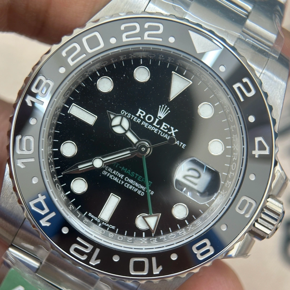 ARF廠 勞力士 ROLEX GMT 格林尼治 116710 綠針 3285機芯 40MM 904L精鋼