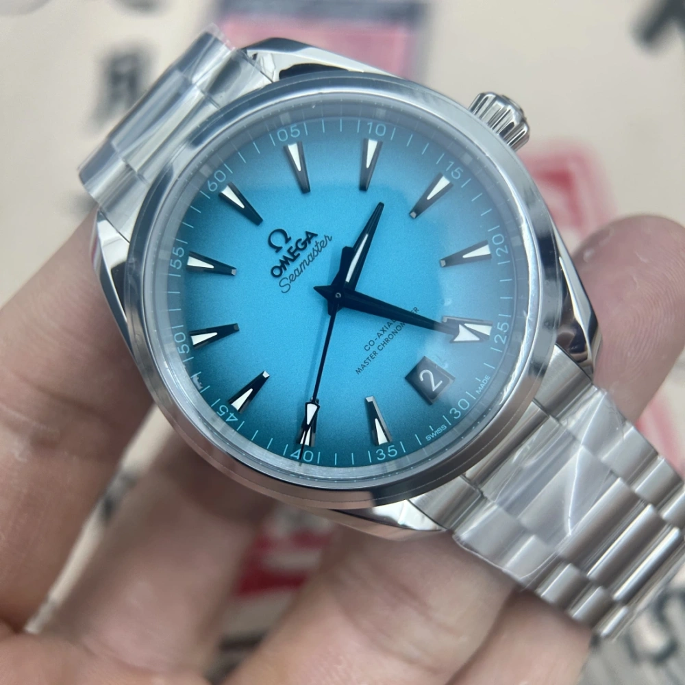 VS factory VS廠 OMEGA 歐米茄 海馬150 綠松石 220.10.41.21.03.006 8900機芯 41MM