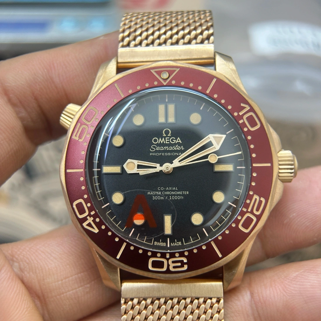 VS factory VS廠 歐米茄 OMEGA 海馬系列 海馬300 全金 210.90.42.20.01.003 V4 8806一體機芯 手錶面交