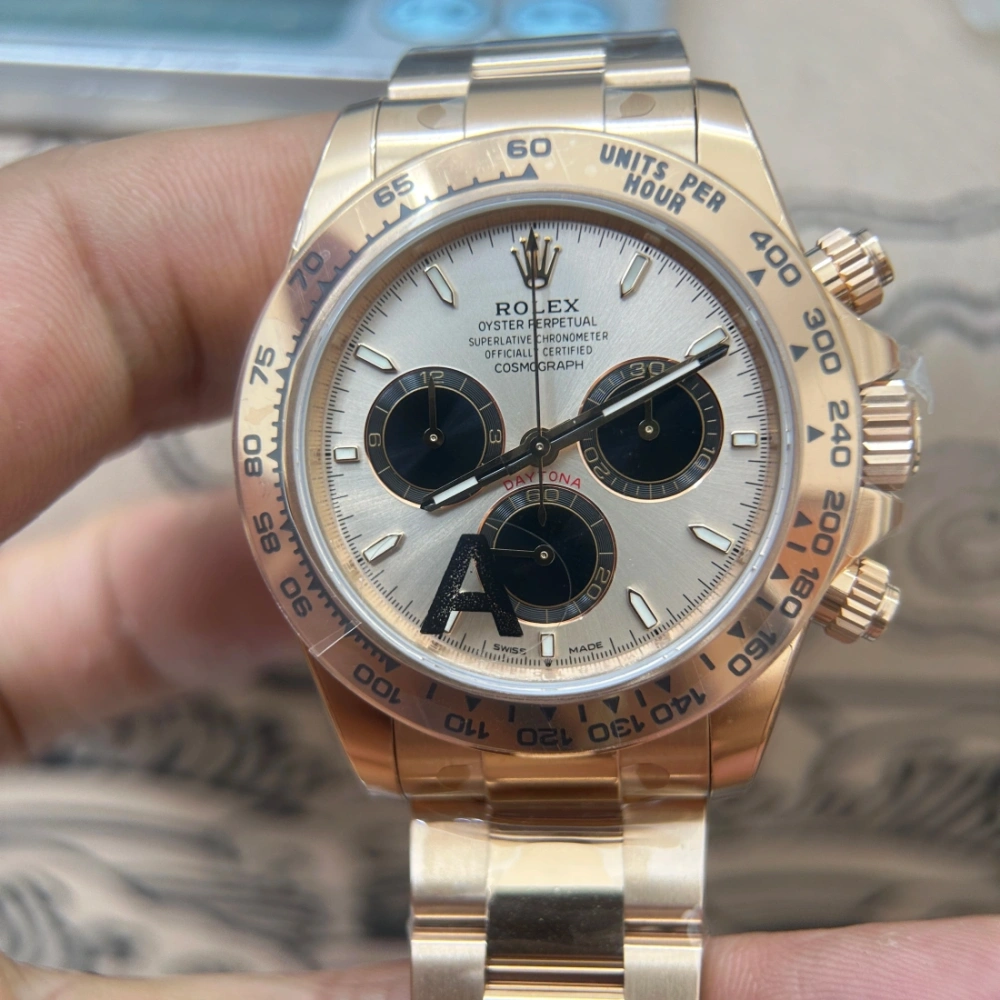 VS factory VS廠 ROLEX DAYTONA 勞力士 迪通拿 126505 金色迪通拿 丹東4131機芯手錶 配重183克