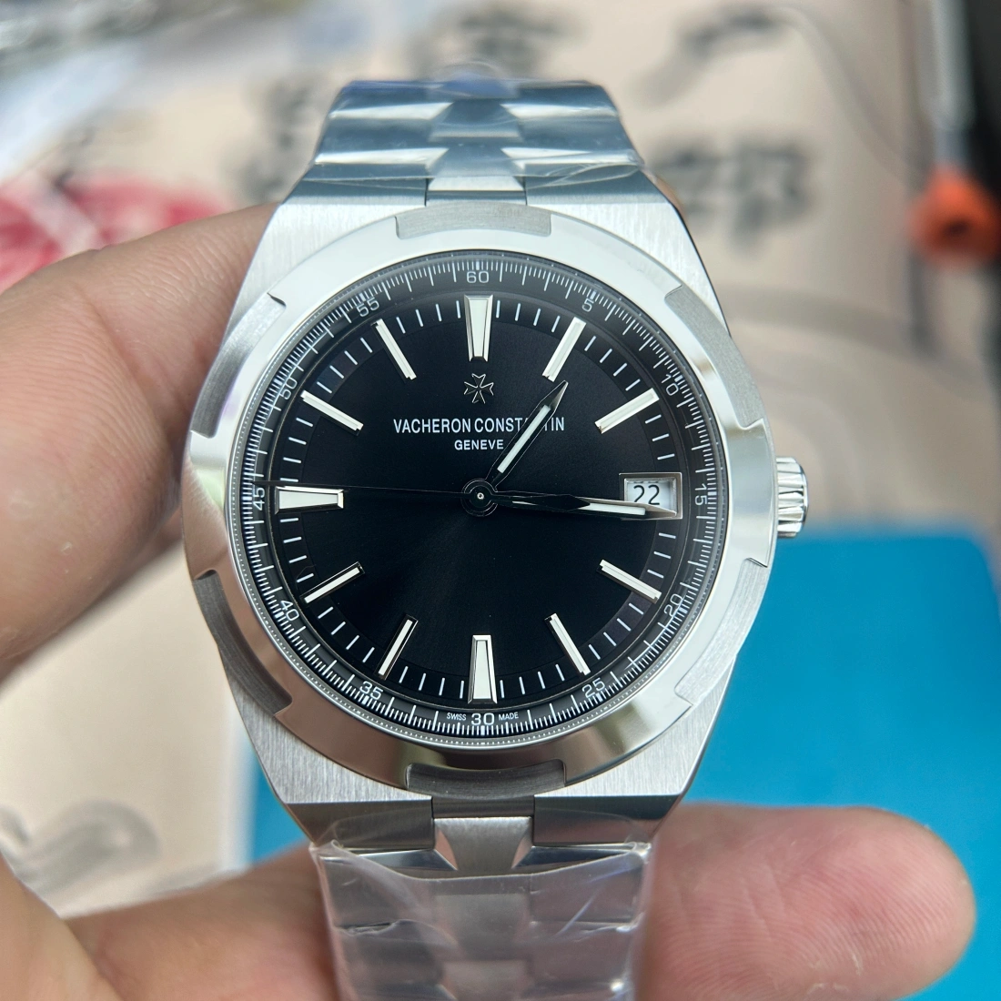 PPF factory PPF廠 江詩丹頓 VC 4500 縱橫四海 黑面 黑色 鋼王 CAL.5100一體機芯 60小時動能