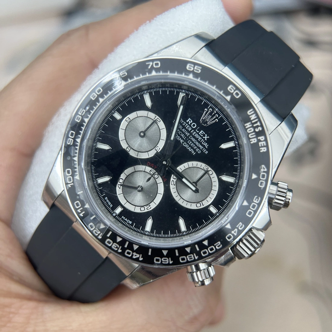 VS factory VS廠 ROLEX 勞力士 DAYTONA 迪通拿 M126519LN-0002 丹東4131機芯 配重版 香港可面交