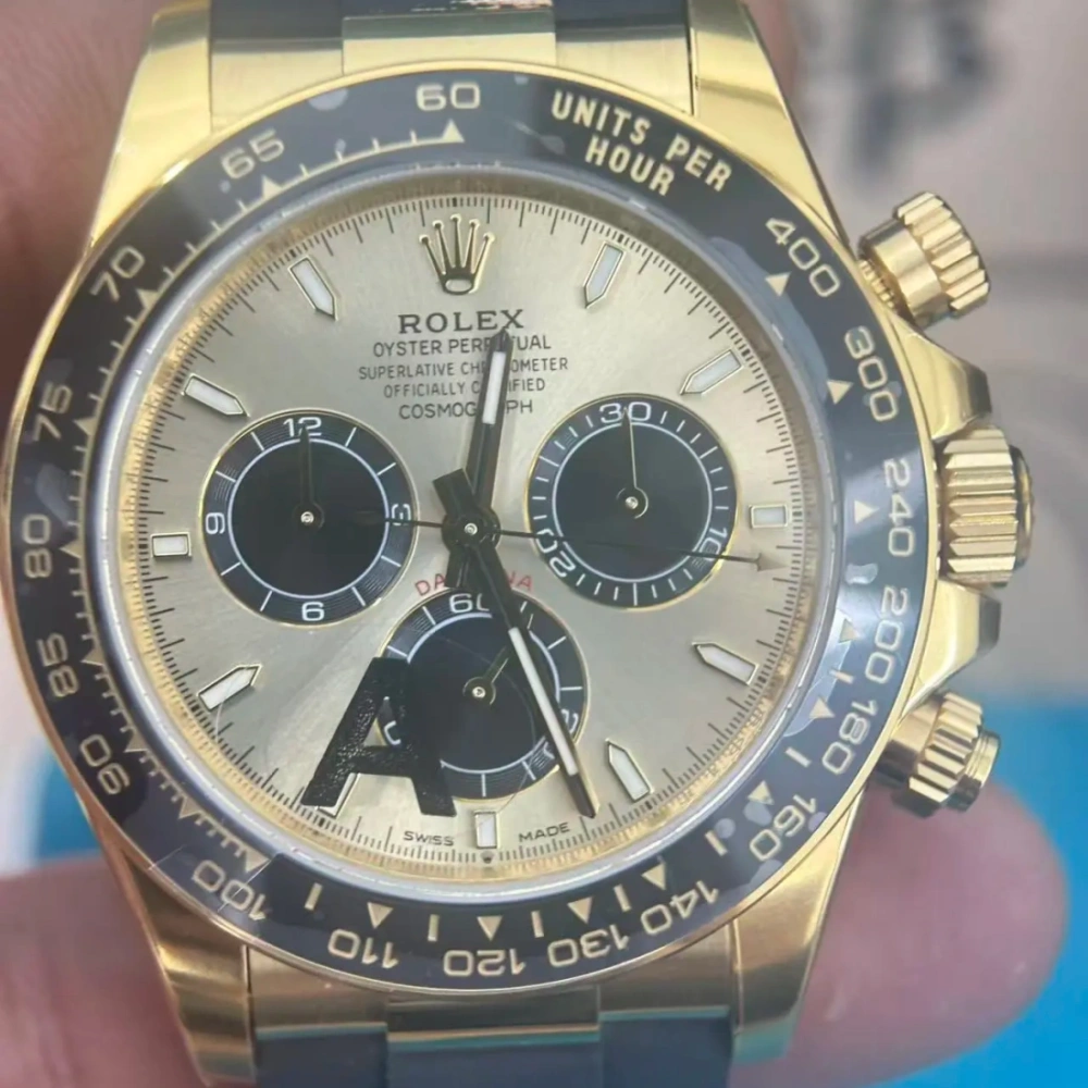 VS factory VS廠 ROLEX 勞力士 余文樂 DAYTONA 迪通拿 宇宙计型迪通拿系列m126518ln-0012腕錶 丹東4131機芯 配重