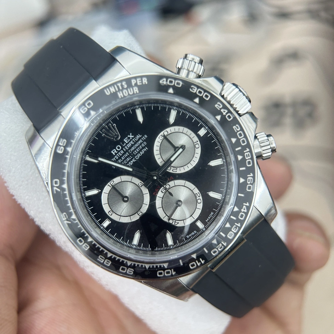VS factory VS廠 ROLEX 勞力士 DAYTONA 迪通拿 M126519LN-0002 丹東4131機芯 配重版 香港可面交