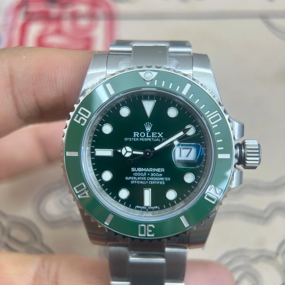 VS factory ROLEX 116610LV 綠水鬼  SUBMARINER 3135機芯 40MM