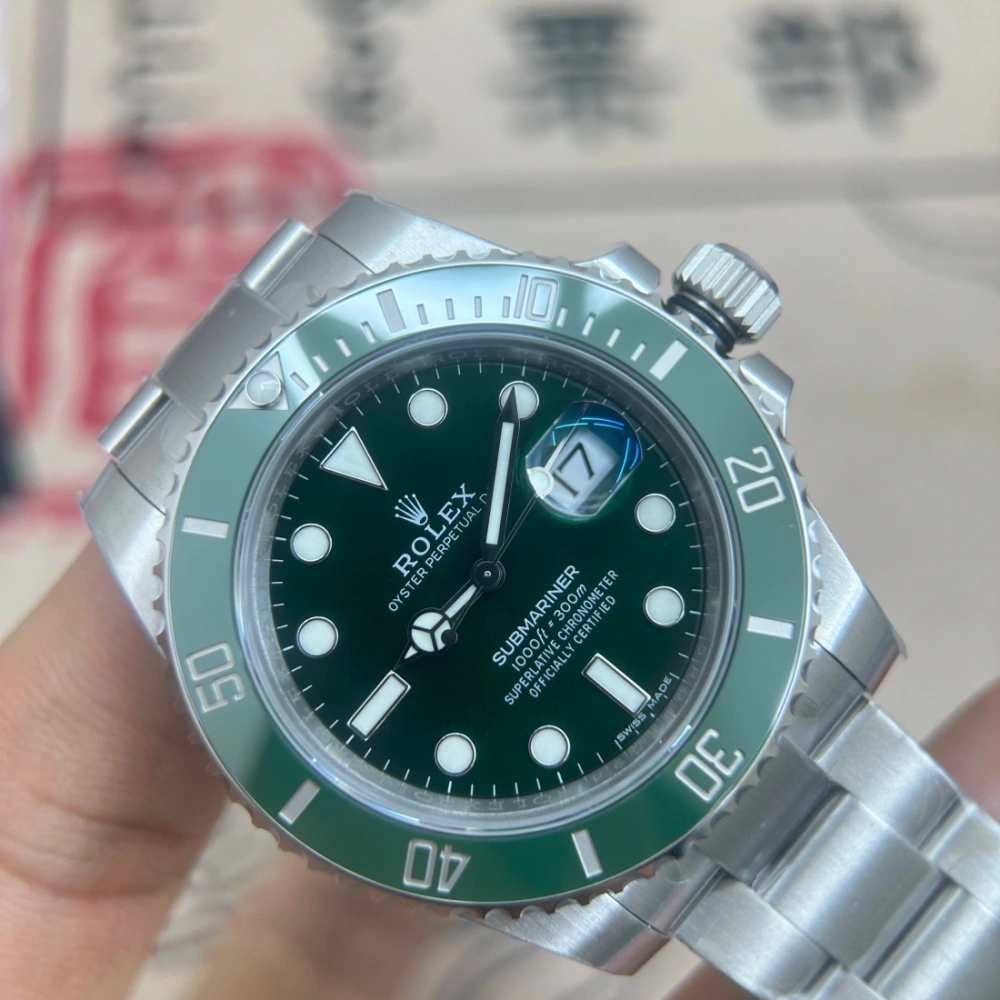 VS factory ROLEX 116610LV 綠水鬼  SUBMARINER 3135機芯 40MM