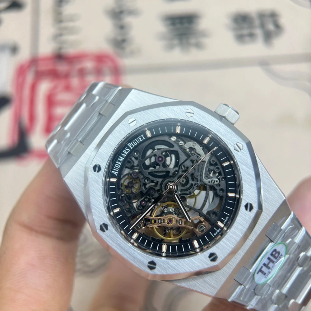 THB廠 AP AUDEMARS PIGUET 愛彼 皇家橡樹系列15407 ST.OO.1220ST.01 鏤空系列