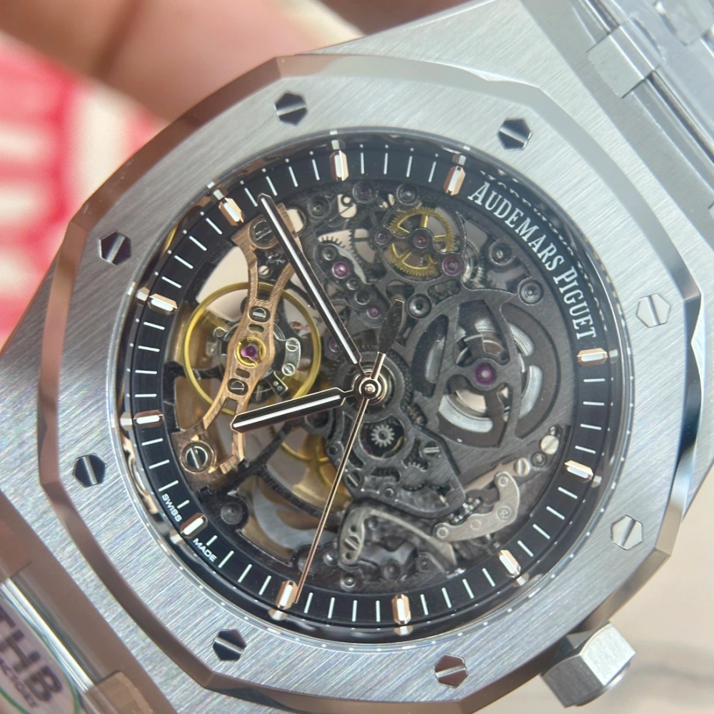 THB廠 AP AUDEMARS PIGUET 愛彼 皇家橡樹系列15407 ST.OO.1220ST.01 鏤空系列