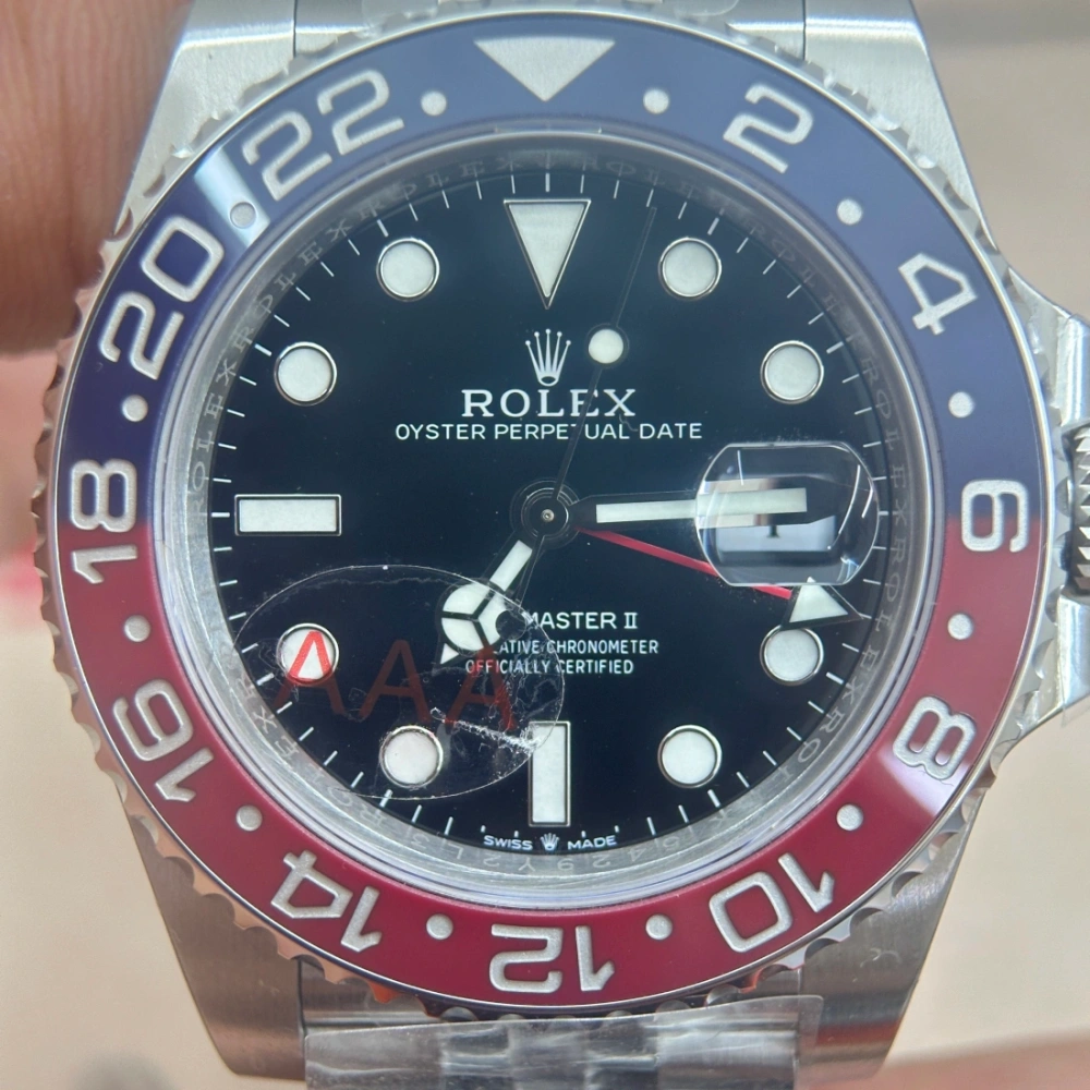 VS factory rolex GMT 勞力士 格林尼治型 系列 M126710 BLRO-0001(可樂圈) 丹東3285機芯 72小時動能 V3