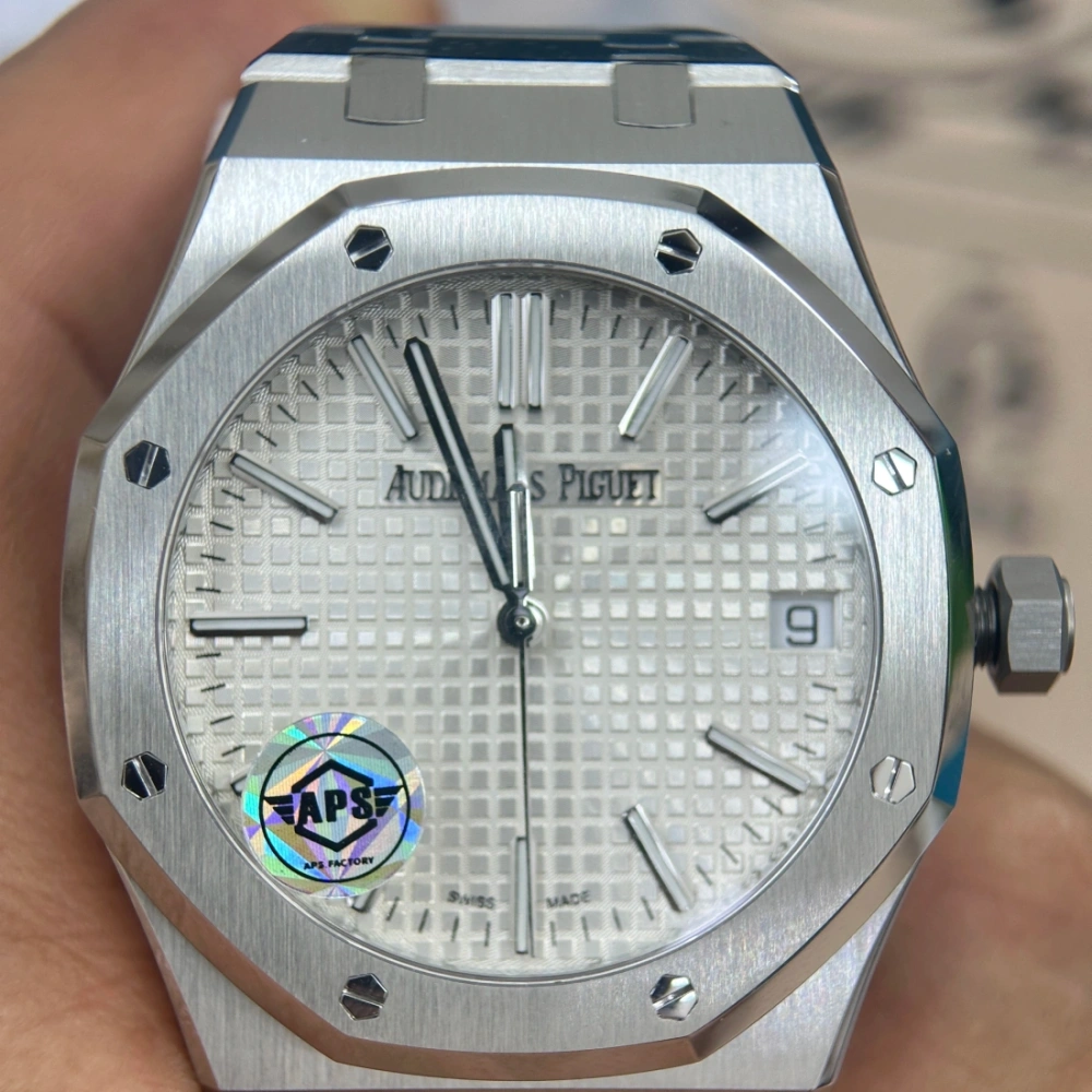APS 廠 AP 愛彼 15510 白面 V2版本 4302一體機芯 41MM 香港 手錶