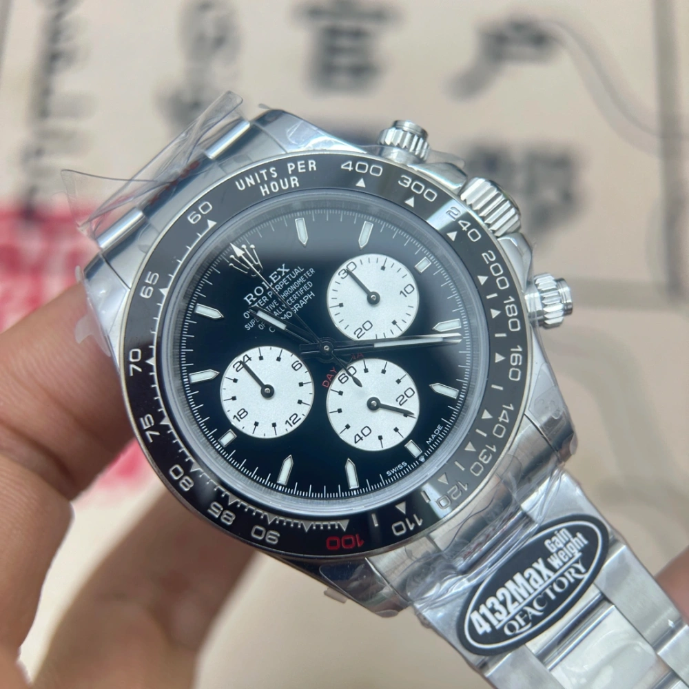 QF factory 廠 ROLEX DAYTONA 勞力士宇宙計時型迪通拿 M126529LN-0001(勒芒紀念版) 4132機芯 配重版 175克
