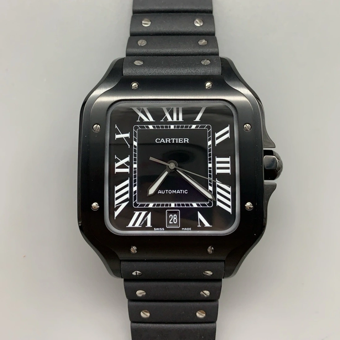 BV廠 表王 卡地亞 Cartier 山度士 WSS0009 40MM 大號 男裝 複刻手錶 香港面交